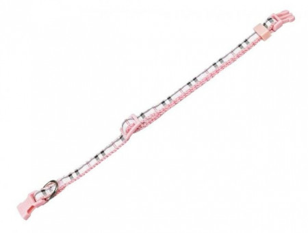 Nobby 78201-15 Ogrlica za pse karo roze 10mm 20-35cm ( NB78201-15 ) - Img 1