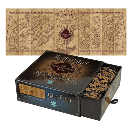 Noble Collection Harry Potter - Gifts - Marauders Map 1000pc Jigsaw Puzzle ( 051906 )  - Img 1