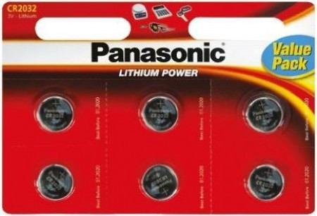 Panasonic baterije Litijum CR-2032 L6bp ( 02380582 ) - Img 1