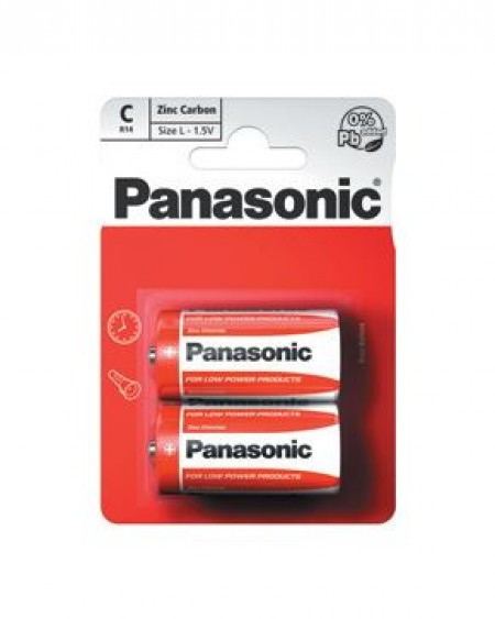 Panasonic R14RZ/2BP Zinc Carbon baterije ( 0235905017 ) - Img 1