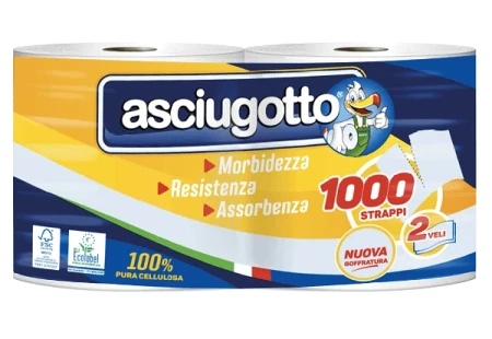 Paperblu Asciugotto 1000 papirni ubrus 2sl 2x500 listova 2/1 ( RI8S500/1 )