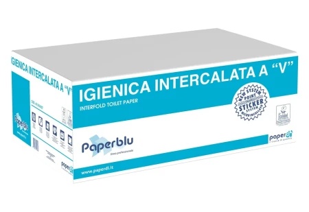 Paperblu toalet papir u listićima celuloza 2sl (40 pak) ( AVI816107 )