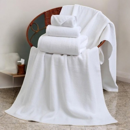 Peškir Hotelski Glat 500g/m2 90x150cm White ( VLK000696-500gwhite )