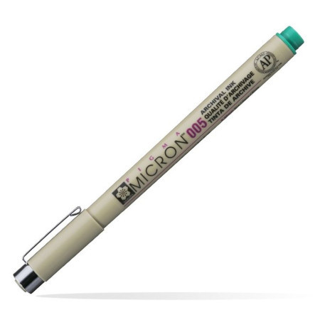 Pigma micron 005, liner, green, 29, 0.2mm ( 672028 ) - Img 1