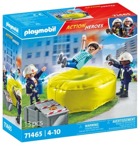 Playmobil Action Heroes Vatrogasci-vazdušni jastuk ( 1041297 )