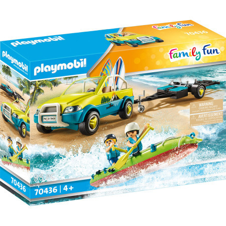 Playmobil family fun automobil sa kanuom ( 30703 )