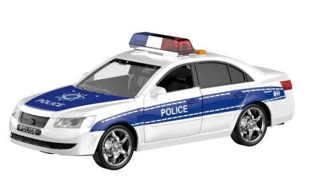 Policijski auto sa zvukom i svetlom 1:16 WY560A ( 50/17966 ) - Img 1