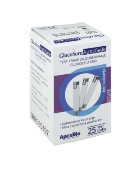 Prizma Tračice glucosure autocode 1/25 ( 0002929 )