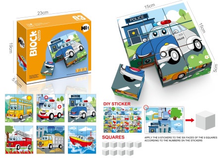 Puzle kocke auto ( 037957 )