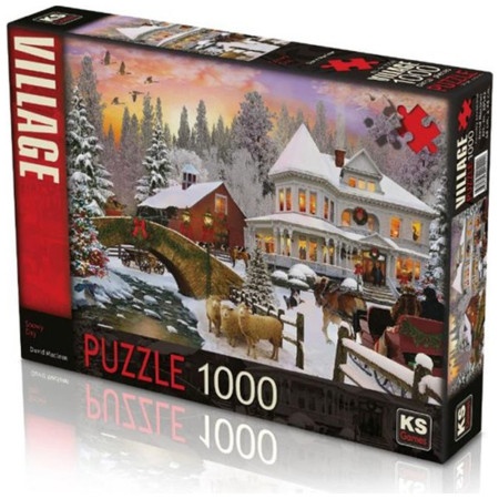 Puzzle 1000 delova Zimski sumrak ( 1034840 )