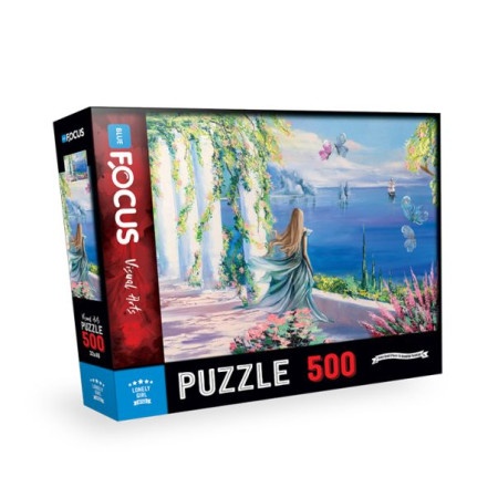 Puzzle 500 pcs lonely girl bf333 ( 108/23333 )