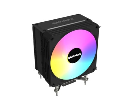 Raidmax AC1204KPB AC1204 120mm RGB/PWM/4 heatpipe/Black CPU Hladnjak