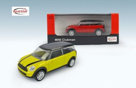 Rastar automobil MINI CLUBMAN 1:43 - crv ( A013825 ) - Img 1
