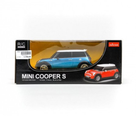 Rastar RC automobil Mini cooper S 1:24 - pla, crv ( A013553 )