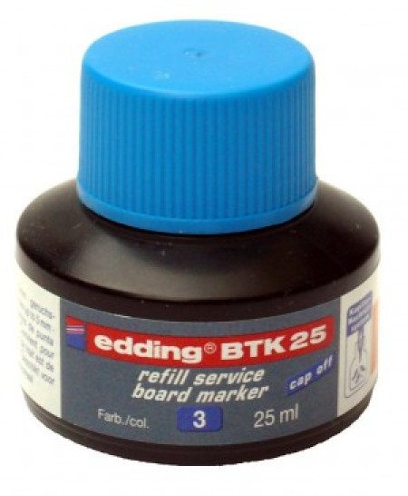 Refil za board markere BTK 25,25ML edding plava ( 40687 ) - Img 1