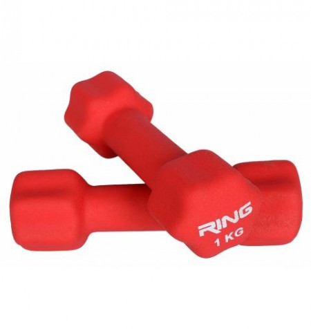 Ring bučice za aerobik 2x1kg - RX DB2133-1