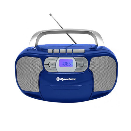 Roadstar rcr4635umpbl prenosivi cd radio kasetofon