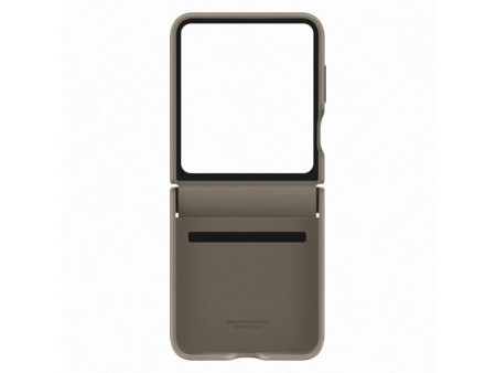 Samsung futrola od eko-koze za flip5, sivo-braon ( ef-vf731-pae )