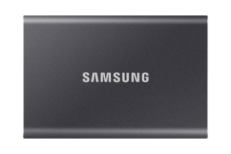 Samsung portable SSD 1TB, T7, USB 3.2 Gen.2 (10Gbps), grey ( MU-PC1T0T/WW )