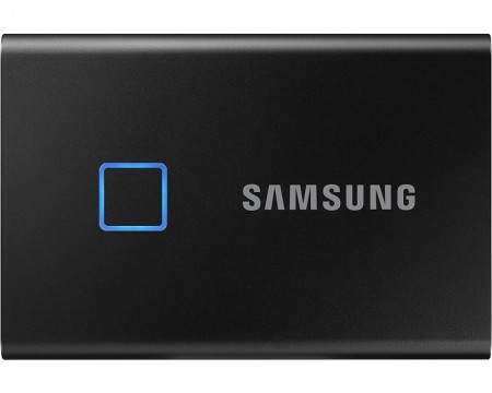 Samsung portable T7 touch 2TB crni eksterni SSD MU-PC2T0K - Img 1