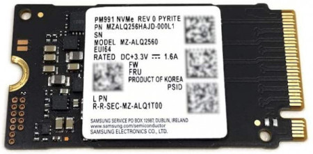 Samsung SSD 256GB M.2 2242 MZALQ256HAJD, bulk