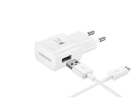 Samsung univerzalni adapter microusb, beli, 2a 15w ( ep-ta20-eweu ) - Img 1