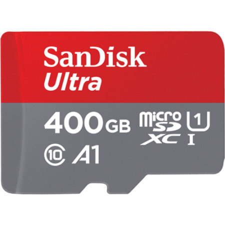 SanDisk SDXC 400GB Ultra Android Mic.100MB/s A1Class10 UHS-I +Adap. - Img 1