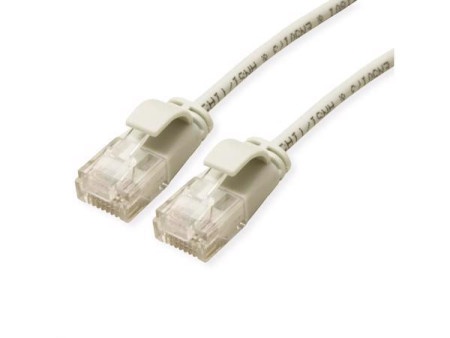 Secomp Roline UTP Data Center PatchCord 6A Slim LSOH sivi 0.5m ( 5363 )