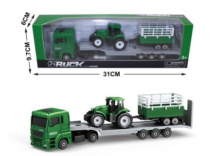 Set vozila - Šleper i traktor sa prikolicom ( 449631 ) - Img 1