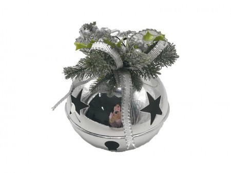 Shimmer, novogodišnja dekoracija, metalna, kugla, 23cm ( 791201 )