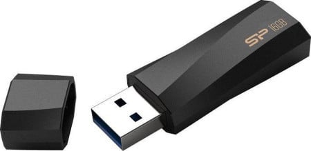Silicon Power 16GB USB flash drive, USB3.2 blaze B07 black ( SP016GBUF3B07V1K )