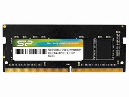 Silicon Power Sp008gbsfu320x02 8gb/sodimm/ddr4/3200ghz/crna Memorija ( SP008GBSFU320X02 )