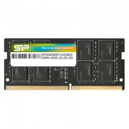 Silicon Power sp008gbsfu320x02 bulk ram sodimm ddr4 8gb 3200mhz