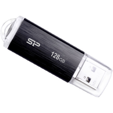 SiliconPower blaze - B02 128GB Pendrive USB 3.2 Gen 1 Entry Level Universal Flash Drive, Black, EAN: 4712702646481 ( SP128GBUF3B02V1K ) - Img 1