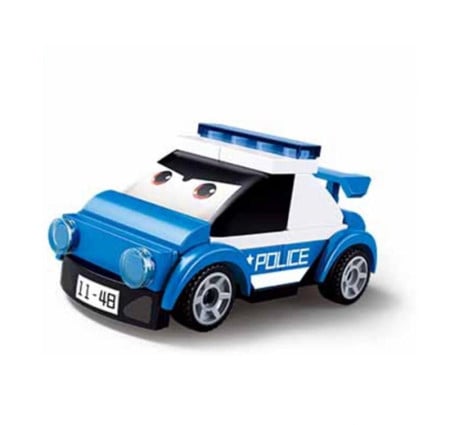 Sluban kocke, policijsko vozilo 40 kom ( A077214 ) - Img 1