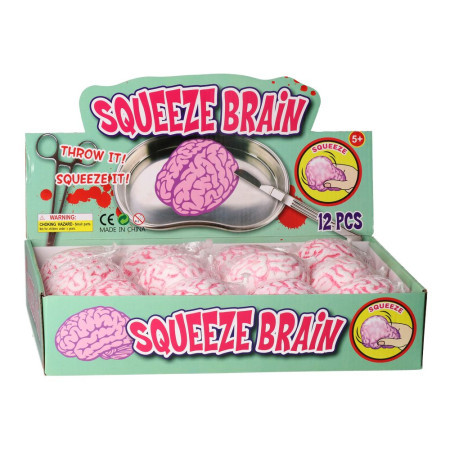 Squeezy brain, gumena igračka, mozak ( 894369 ) - Img 1