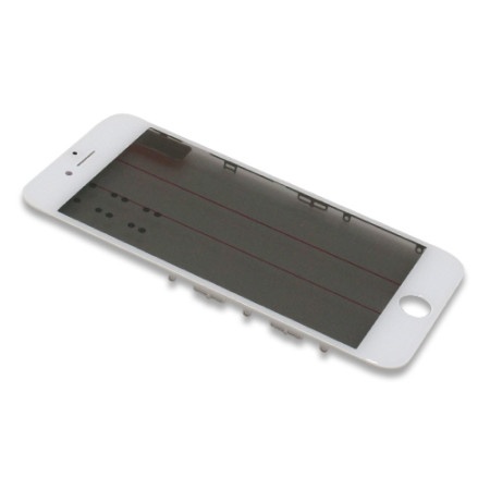 Staklo touch screen-a za iphone 7 sa frejmom + oca i polaroid white org ( SD1588 )