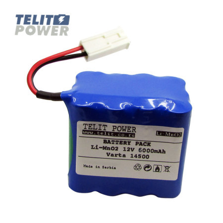TelitPower baterija Litijum 12V 6000mAh za AED PRO Lifepoint defibrilator ( P-1980 )