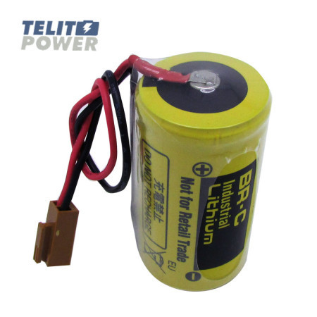 TelitPower baterija Litijum 3V BR-C BR-CCF1TH Panasonic - memorijska baterija za CNC-PLC mašine ( P-1543 )