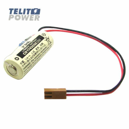TelitPower baterija Litijum CR-17450SE 3V 2500mAh FDK za Fanuc A98L-0032-0012 ( P-2290 )