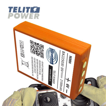 TelitPower baterija NiMH 6V 2100mAh Panasonic za BA225030 HBC Radiomatic ( P-1148 )
