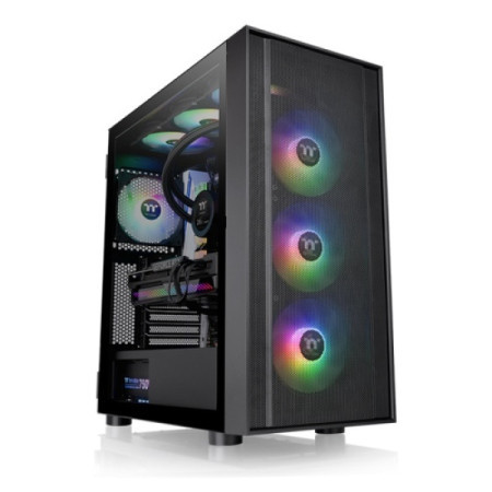 Thermaltake H570 TG ARGB x3/black/window/SPCC/TemperedGlass kućište