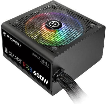 Thermaltake napajanje 600W smart RGB 12cm Fan/80Plus, PS-SPR-0600NHSAWE-1 - Img 1