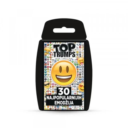 Top trumps top 30 emotis karte ( WM28936 ) - Img 1