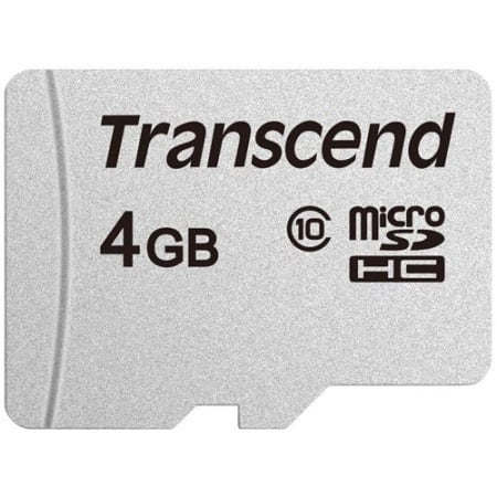 Transcend 4GB MicroSD, Class 10 ( TS4GUSD300S )