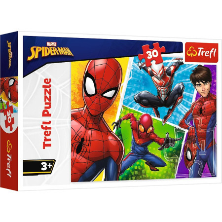 Tref line puzzle 30 spider man and m ( T18242 )