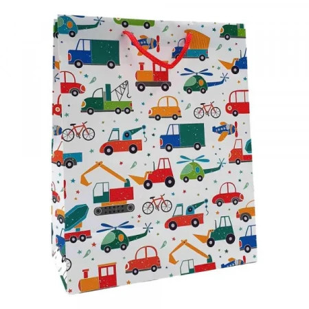 Ukrasna kesa large transport cars 26x32x12 cm dexy ( DUK15723 )  - Img 1