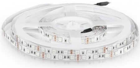 V-tac 212120 led traka 5050 60led, 7w, 12v, rgb, ip20