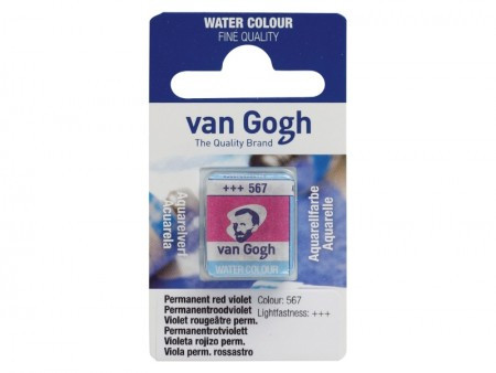 Van Gogh, akvarel boja u panu, permanent red violet, 567, 13g ( 687567 ) - Img 1