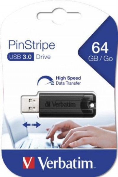 Verbatim Pinst. USB 64GB 3.0 (49318) - Img 1